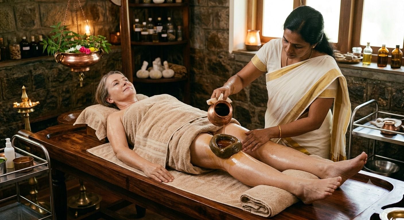 Kerala Panchakarma for Back Pain and Joint Stiffness